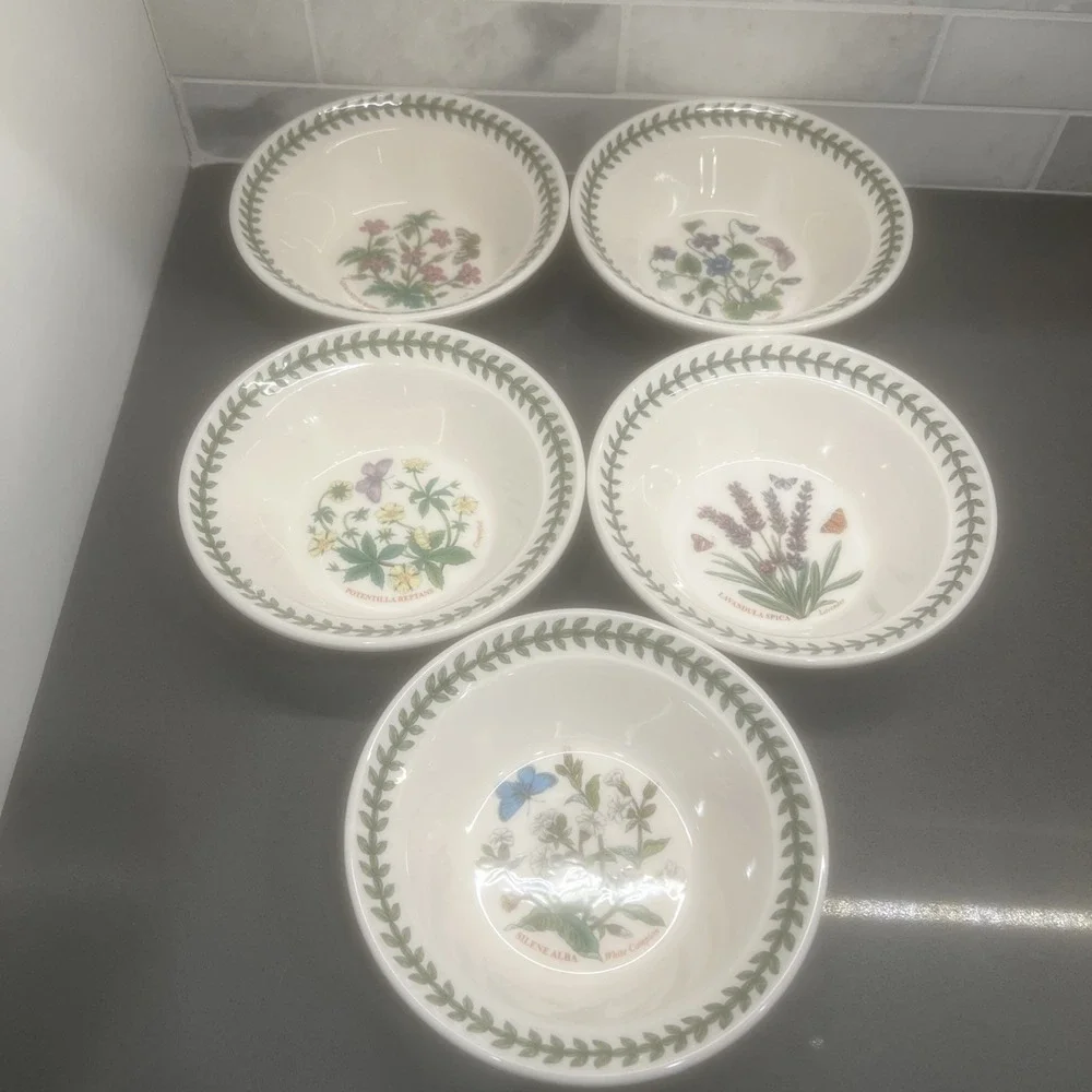 NEW- 5 Portmeirion Botanic Garden 6.5